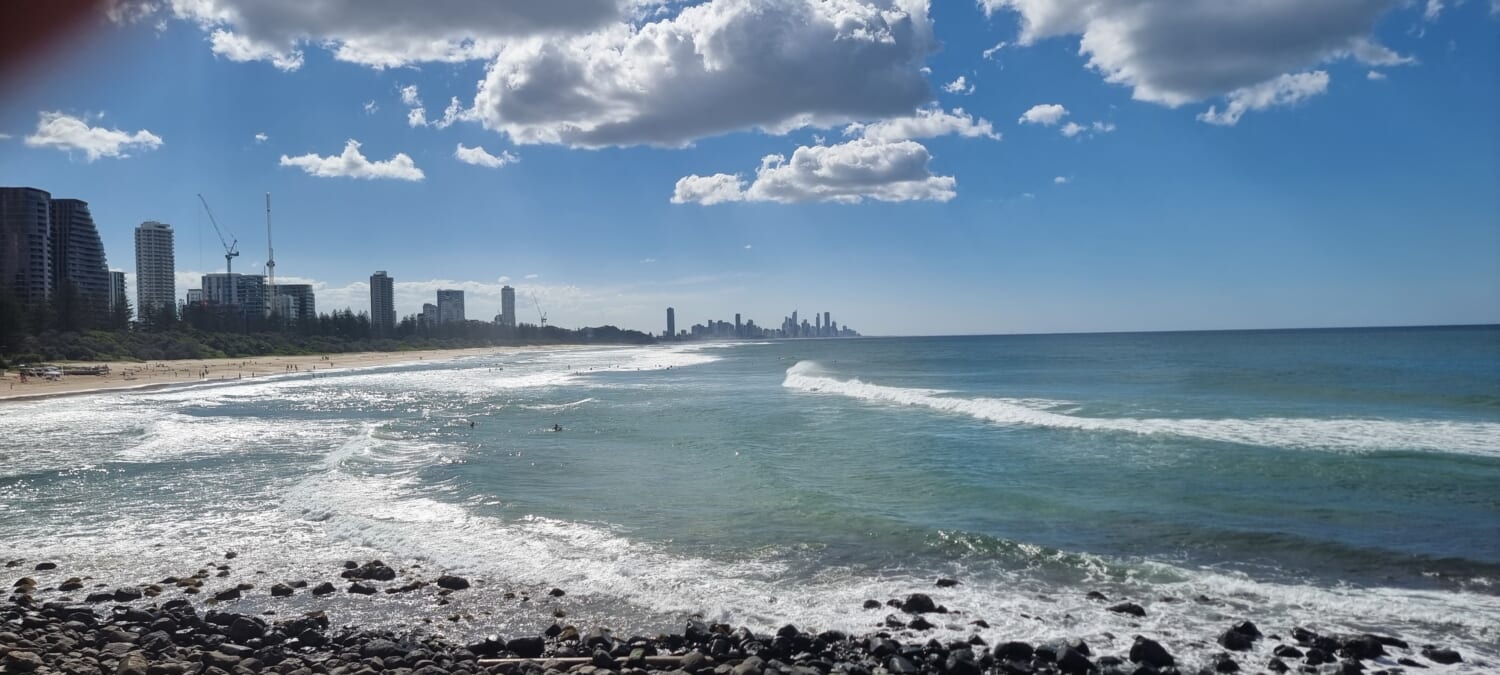 Burleigh Heads views to Surfers Paradise